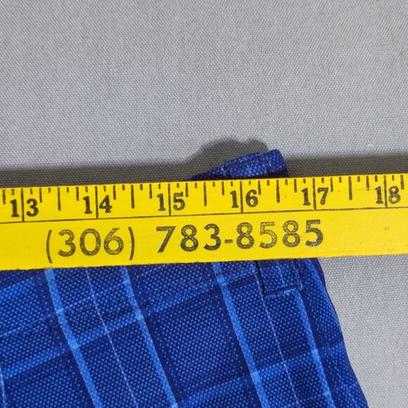 Ben Hogan golf shorts men's size 34 blue colour chequered pattern - Picture 7 of 10